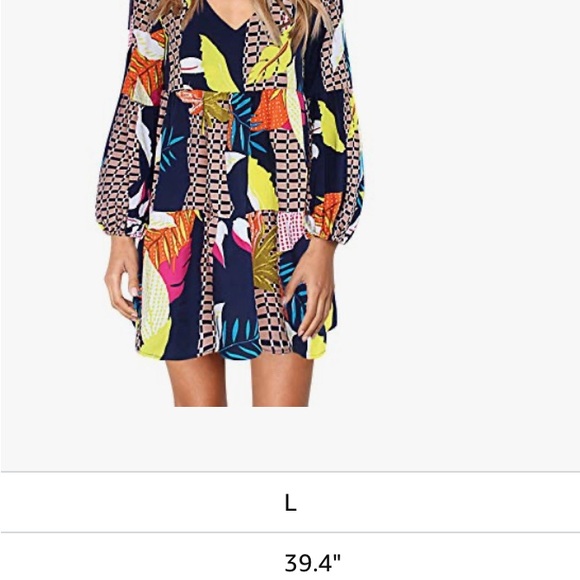 Colorful Geometric Pattern Dress - Picture 7 of 7